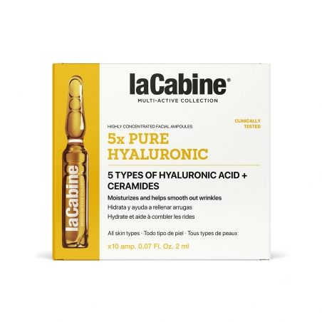 5x Pure Hyaluronic Ampoules